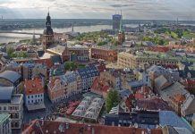 Riga from above