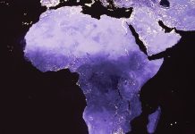 IsDB and BADEA sign agreement on African development Africa Satellite image at night