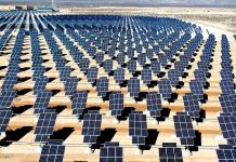 Solar Panels in the Desert